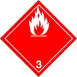 Flammable Liquid Warning Sign